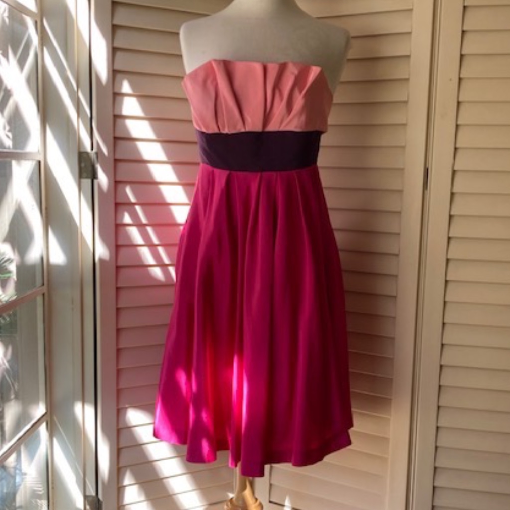 Vivienne Tam Taffeta Dress
